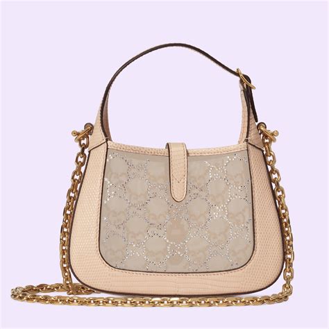 gucci crystal bag jackie|Gucci jackie bag history.